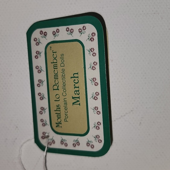 Russ Months to Remember porcelain doll March - Picture 5 of 7